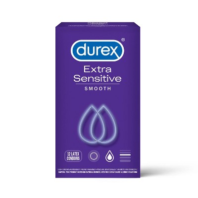 Durex Extra Sensitive Smooth Condoms - 12ct