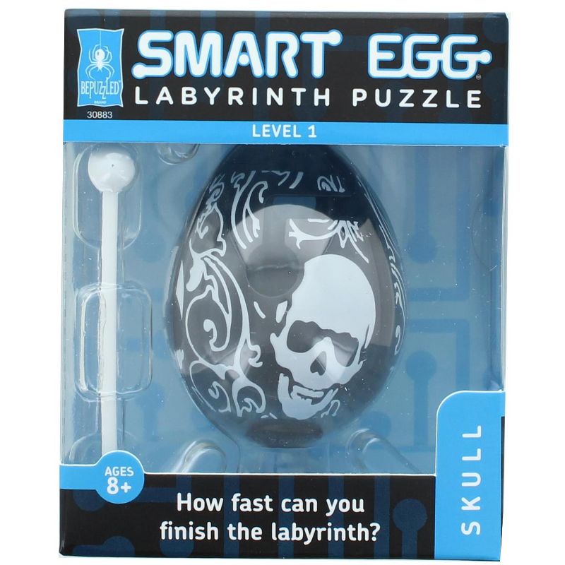 University Games Smart Egg 1-Layer Level 1 Labyrinth Puzzle | Skull, 1 of 4