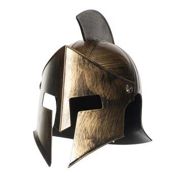 Underwraps Costumes Bronze Roman Gladiator Helmet Adult Costume Accessory