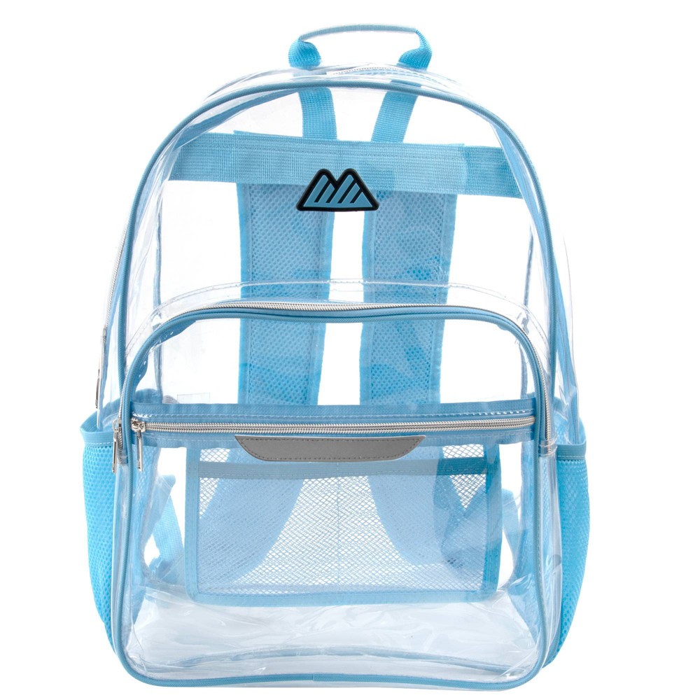 Summit Ridge Clear Backpack - Light Blue: School Bag for Preschool & Elementary