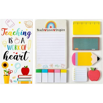 Multiple special-shaped combination sticky note notebooks, ins creative and simple cartoon message books, n-times-sticky handbooks for note-taking