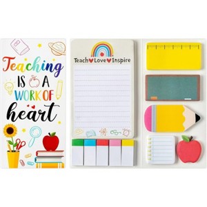 Multiple special-shaped combination sticky note notebooks, ins creative and simple cartoon message books, n-times-sticky handbooks for note-taking - 1 of 4