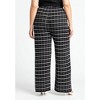 ELOQUII Women's Plus Size Knit Tweed Wide Leg Pant - image 3 of 4