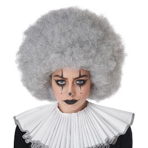 California Costumes Jumbo Clown Adult Wig (Grey) - 1 of 2