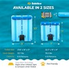 Solstice Original Floating Inflatable Dock, RISE Swimming Platform, 10 x 8 Foot Water Mat Swim Raft with Integrated Backrest and Mesh Entryway - 3 of 4