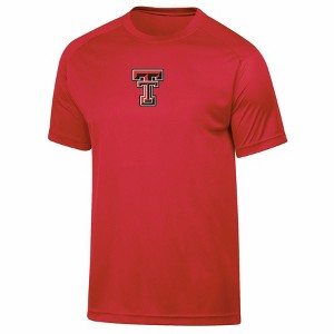 NCAA Texas Tech Red Raiders Men's Poly T-Shirt - 1 of 3