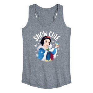 Women's - Disney - Snow Cute Graphic Racerback Tank - 1 of 4