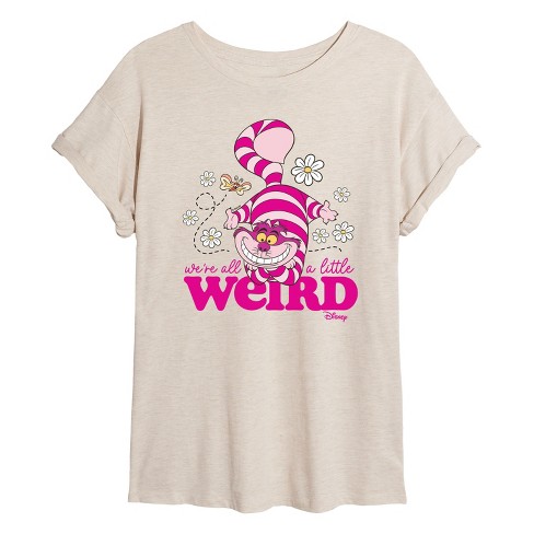 Women's - Disney - Alice In Wonderland Oversized Graphic T-Shirt - image 1 of 4