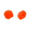John Bead 1.5in Orange Pom Poms for Crafts Embellishments DIY Art Creative 50 Pieces - 3 of 4