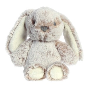 ebba Small Bree Cuddlers Rattle Playful Baby Stuffed Animal Brown 6.5" - 1 of 4