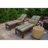 Casual Cushion Solid Sunbrella Fabric 1-Piece Indoor/Outdoor Lumbar Pillow, 22"W x 9"L - 2 of 4