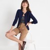 Lands' End Women's Blend Scallop Edge Fitted Cardigan Sweater - 4 of 4