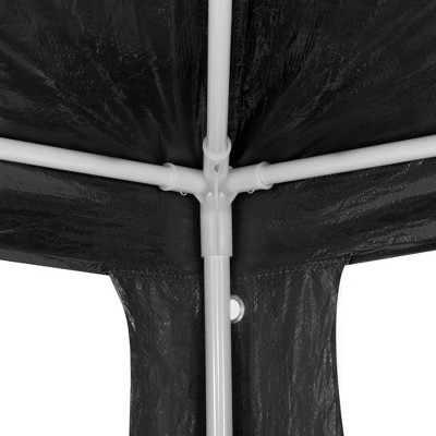 Anthracite Large Outdoor Party Tent with Steel Frame