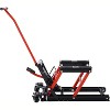 Hydraulic motorcycle lifting jack, ATV scissor lift platform with caster safety pin, capacity 1500 Lbs - 4 of 4