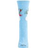 Memoi Women's Dog & Snowman Holiday Crew Socks Blue 9-11 - 2 of 4