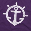 University Of Portland Distressed Primary Kids T-Shirt For Youth Purple - 2 of 4