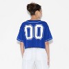 Women's Game Day Cropped Elbow Sleeve V-Neck Athletic Jersey - Wild Fable™ - 3 of 3