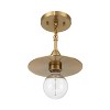 Robert Stevenson Lighting Daisy Mini Modern Exposed Bulb Ceiling Light: ETL Listed, Includes Mounting Hardware - 2 of 4