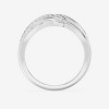 GILDED Statement Ring Band in 14KT Gold Plated & 925 Sterling Silver for Women in 1/4, 1/2, 3/4 Carat Total Weight Lab Grown Diamond | Size 7 - 3 of 4