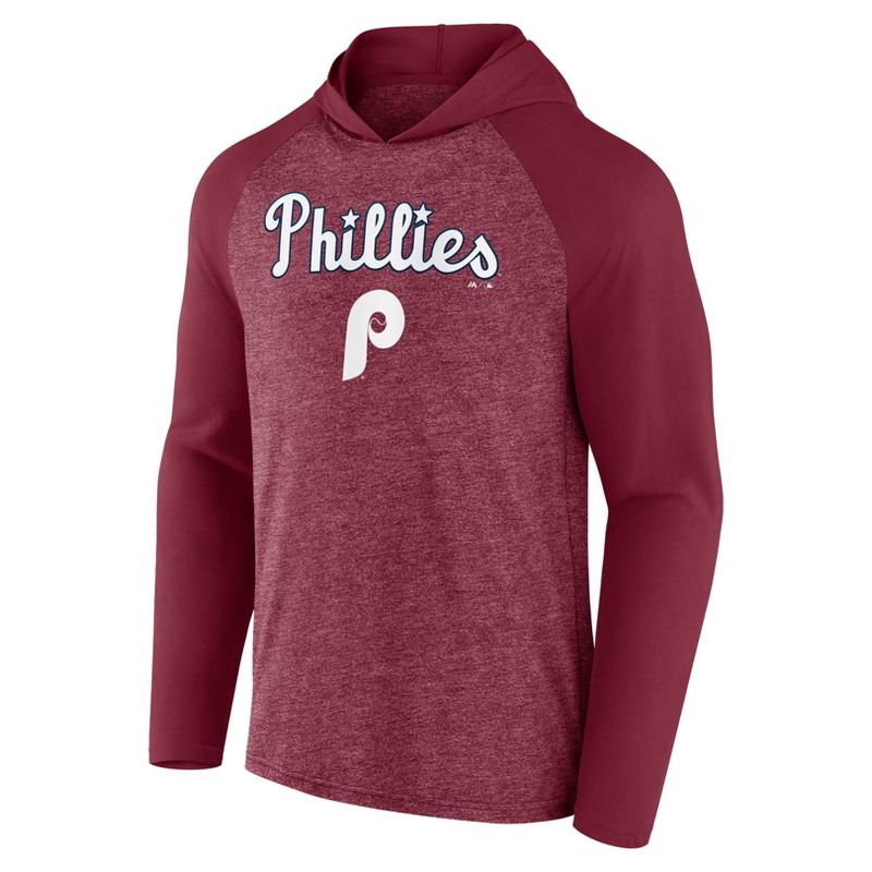 MLB Philadelphia Phillies Men&#39;s Lightweight Hooded Sweatshirt, 2 of 4