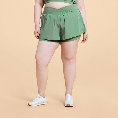 Blogilates Women's Criss Cross Run Shorts