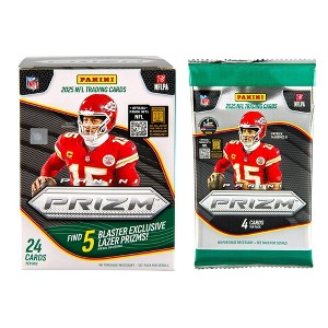 NFL 2025 Panini Prizm Football Blaster Box | 6 Packs : Target