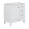 Okak 30" Bathroom Vanity with Sink Combo, Modern Bathroom Cabinet Storage with 2 Spacious Drawers and 1 Soft Closing Door for Bathroom - 2 of 4