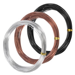 Unique Bargains Aluminum Gardening Bonsai Training Wire 3 Rolls - 1 of 4