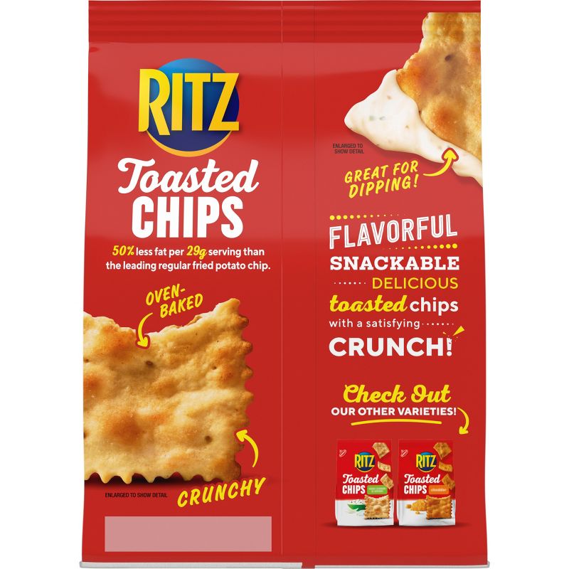 Ritz Toasted Chips - Original - 8.1oz, 4 of 19
