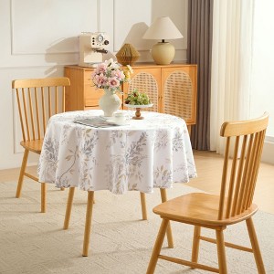 Printed Waterproof Fabric Tablecloths, Easy Care Dining Table Covers by Sweet Home Collection® - 1 of 4