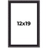 PosterPalooza | Antique Red Picture Frame - UV Acrylic, Foam Board Backing, Hanging Hardware - 2 of 4