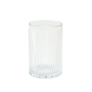 Cameo Toothbrush holder, Holds Your Toothbrushes and Toothpaste - Great Makeup Brush Holder, Non-Slip Protective Silicone Feet, Heavy Duty Glass - 1 of 4