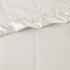 BAFODE Oversized Down Alternative Blanket with Satin Trim,All Season Duvet, Lightweight Quilt, Down Alternative Hotel Comforter,  Full/Queen/King - 4 of 4