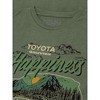 Toyota 4Runner Happiness Is In Our Nature T-Shirt - Canyon Green Heather - 2 of 3
