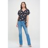WEST K Women's Dallas Side-Tie Dolman Sleeve Top - 3 of 4