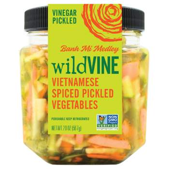 WildVINE Banh Mi Medley Vietnamese Spiced Pickled Vegetables - 20oz