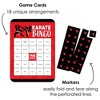 Big Dot of Happiness Karate Master - Bingo Cards and Markers - Martial Arts Birthday Party Shaped Bingo Game - Set of 18 - 2 of 4