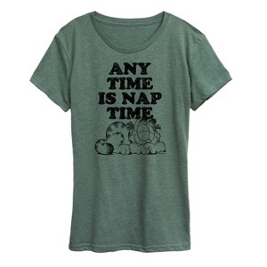 Women's - Garfield - Nap Sketch Short Sleeve Graphic T-Shirt - 1 of 4