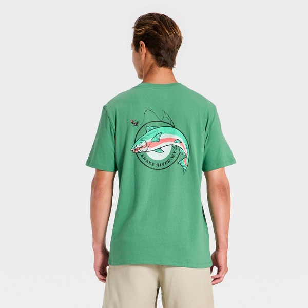 Camiseta gráfica de pez para hombre - Goodfellow & Co™ verde 2
