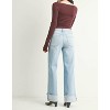 Women's Kristi Spring Cuffed Palazzo - JUST BLACK DENIM - 2 of 4