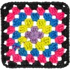 Red Heart All in One Granny Square Yarn 24 Pack-Neon Lights - 3 of 4
