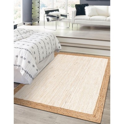 Handmade Ivory Braided Jute Indoor Rug 12' x 9'