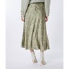 Women's Long Hideaway Print Skirt - ESQUALO - 2 of 4