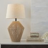 23" Natural Jute Woven Table Lamp - Nourison - 4 of 4