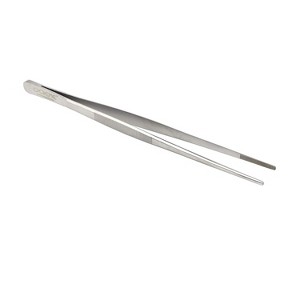 O'Creme Stainless Steel Precision Kitchen Tweezer Tongs with Serrated Tips for Gripping - 1 of 1