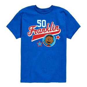 Boys' - Peanuts - Franklin Athletic 50 Short Sleeve Graphic T-Shirt - 1 of 4