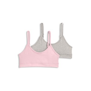 Jockey Girls' Cotton Stretch Bralette - 2 Pack - 1 of 2