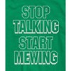 Boys' - Instant Message - Stop Talking Start Mewing Short Sleeve Graphic T-Shirt - 2 of 4