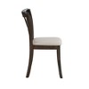 NicBex Dining Chairs Set of 2 Upholstered Chair Cross Back Style Wood Dining Counter Height Chairs for Kitchen - 2 of 4