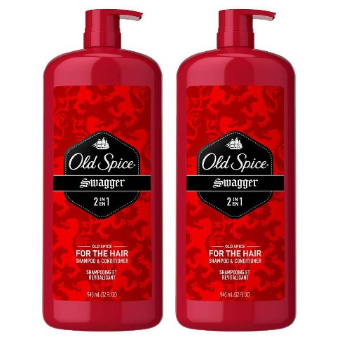 Old Spice Swagger Men S 2 In 1 Shampoo And Conditioner 32 Fl Oz Twin Pack Target